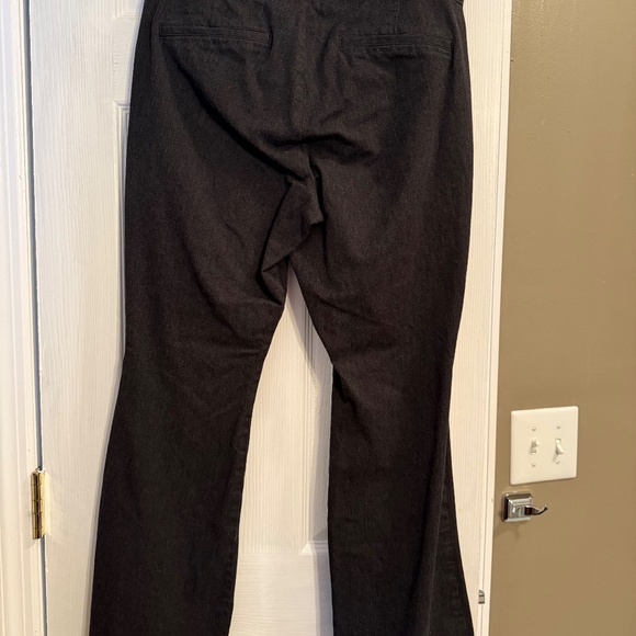 Charcoal Grey High-Waisted Pixie Flare Pants | 12 Regular - Picture 4 of 4